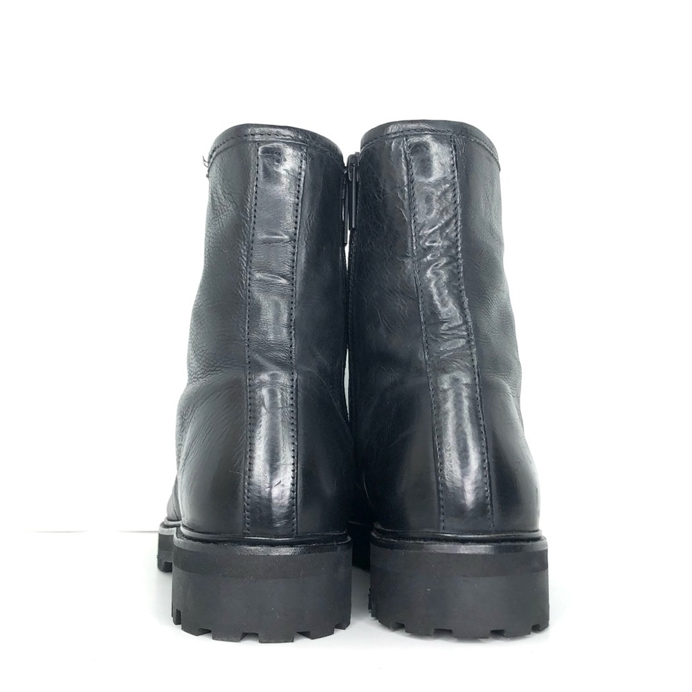 Thursday Black Combat Ankle Lace Up Lug Sole Boots Women’s 8 Shoes - Picture 8 of 13